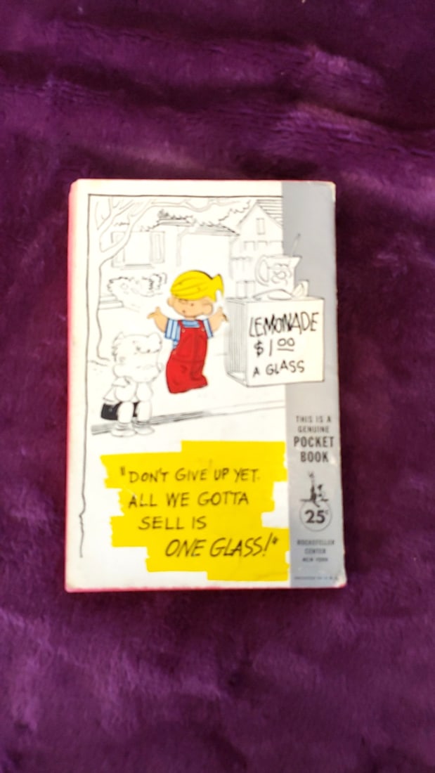 Vintage Children's Book Lot: Charles Schulz Peanuts, Dennis The Menace, Greek Fairy Tales - 7