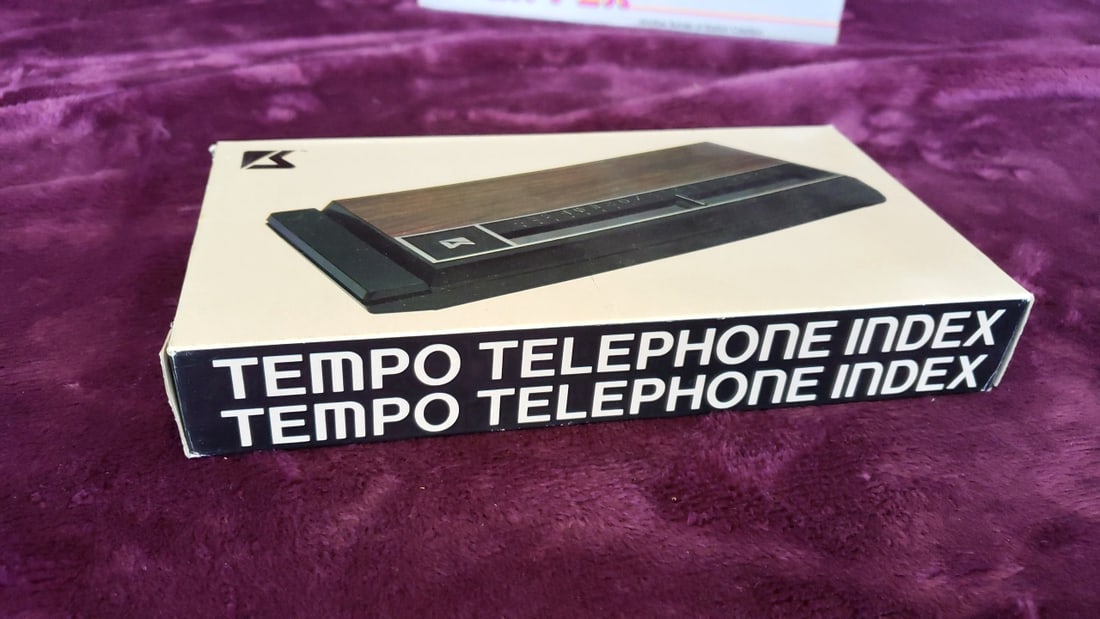 Park Sherman Tempo Telephone Index Burnes Of Boston Flipper Photo Display - 3