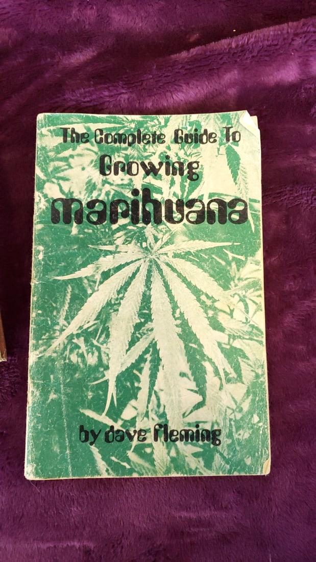Lot Of 2 Marijuana Books Pot A A Handbook Of Marihuana The Complete Guide To Growing Marihuana - 2