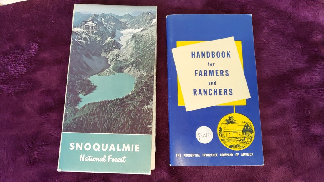 Anchorage Alaska Ski Patch, Star Patches, T Patch, Washington Fishing Snoqualmie Booklets Lot As Is - 8