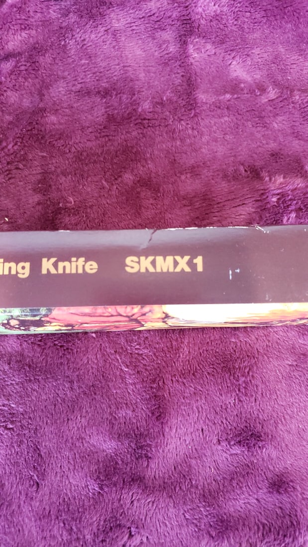 Hunter's Choice Stainless Fixed Blade Hunting Knife Wood Handle Leather Sheath Box Japan - 8