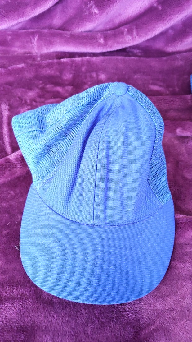 Lot Of 3 Trucker Mesh Snapback Hats Blue White Rainbow Gary Graphic - 2
