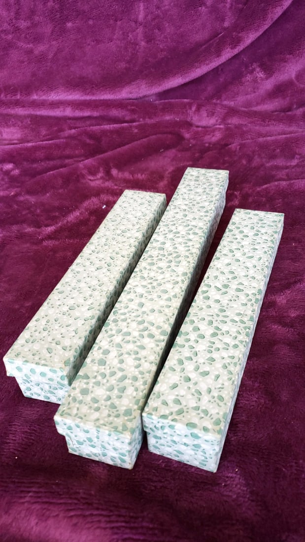 Set Of 3 Floral Paper Parasols With Bamboo Ribs, Pink Green Yellow - 8