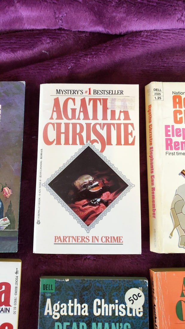 Agatha Christie Paperback Mystery Book Lot Of 11 - 8