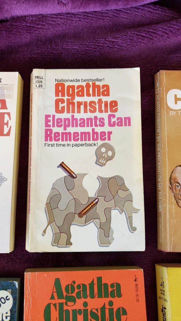 Agatha Christie Paperback Mystery Book Lot Of 11 - 9