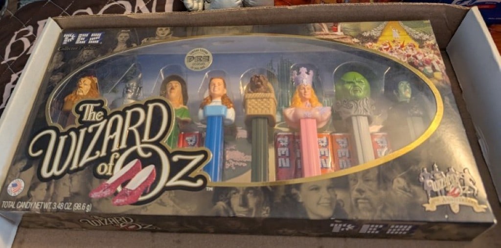 Box Group PEZ Set Tin Man Figure Insulated Glass (1 of 2)