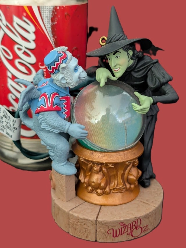 Hallmark Keepsake Wizard of Oz Christmas Ornament: Hallmark Wizard of Oz 2001 "Wicked Witch Poppy Field" Ornament