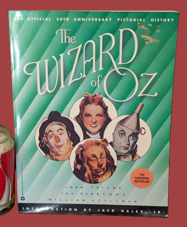 Coffee Table Book - The Wizard Of Oz 1990 (Paperback): Paperback Official 50th Anniversary Pictorial History Book