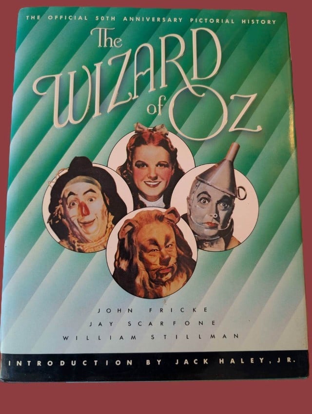 Coffee Table Book - The Wizard Of Oz 1990 (Hardback): Hardback Official 50th Anniversary Pictorial History Book
