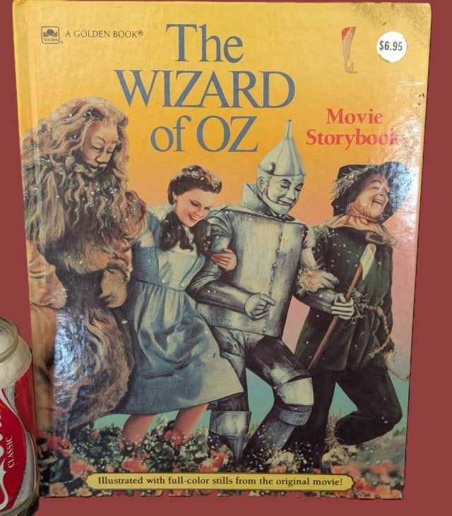 1988 The Wizard Of Oz Movie Stybk - (Golden Book)?: (by Jan Wahl) Dorothy and her faithful friends the Scarecrow the Tin Man the Cowardly Lion and Toto journey down to the Emerald City in the magical land called Oz. Features colorful stills from the 19