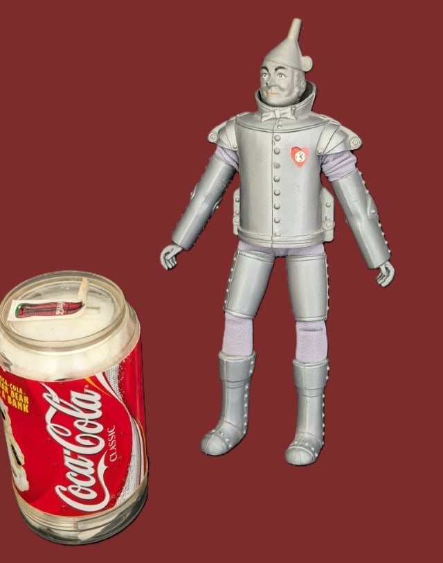 Vintage Wizard of Oz Tin Man Action Figure 1974 by Mego: No Box