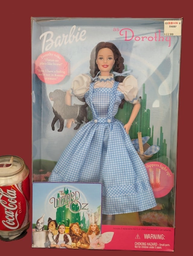 BARBIE as Dorothy From The Wizard of Oz Collection: 1999 In Box