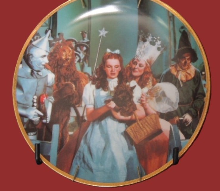 1988 Wizard of Oz Collector Plate (1 of 2)