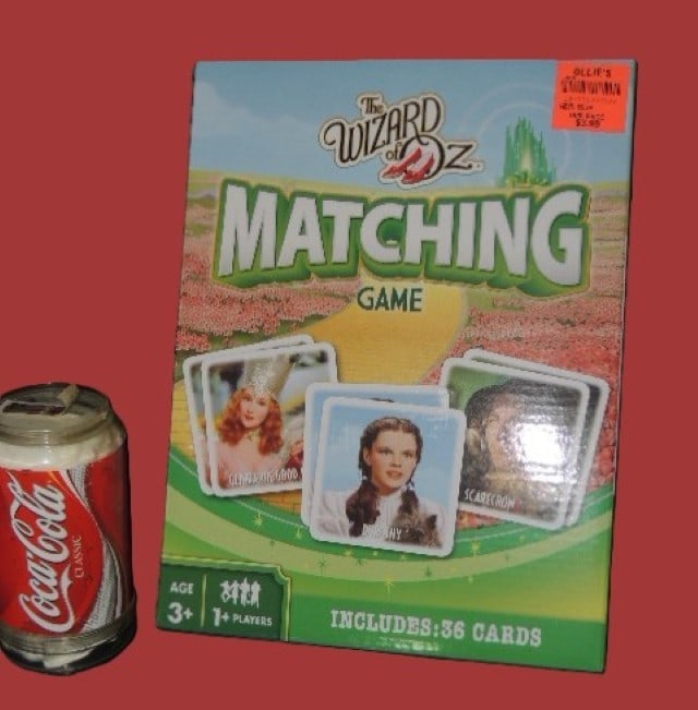 MasterPieces Wizard of Oz Matching Game: MasterPieces Wizard of Oz Matching Game Includes 36 Cards