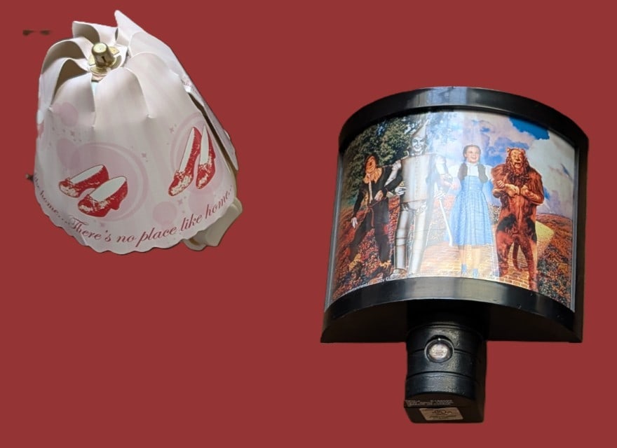 Pair of Wizard of Oz Night Lights (1 of 3)