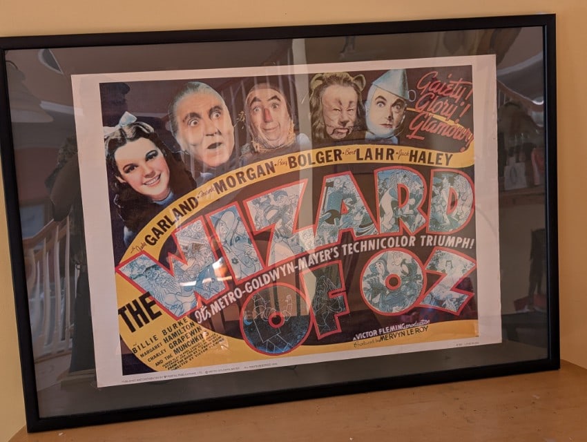 Wizard of Oz Movie Poster Reprint (1 of 9)