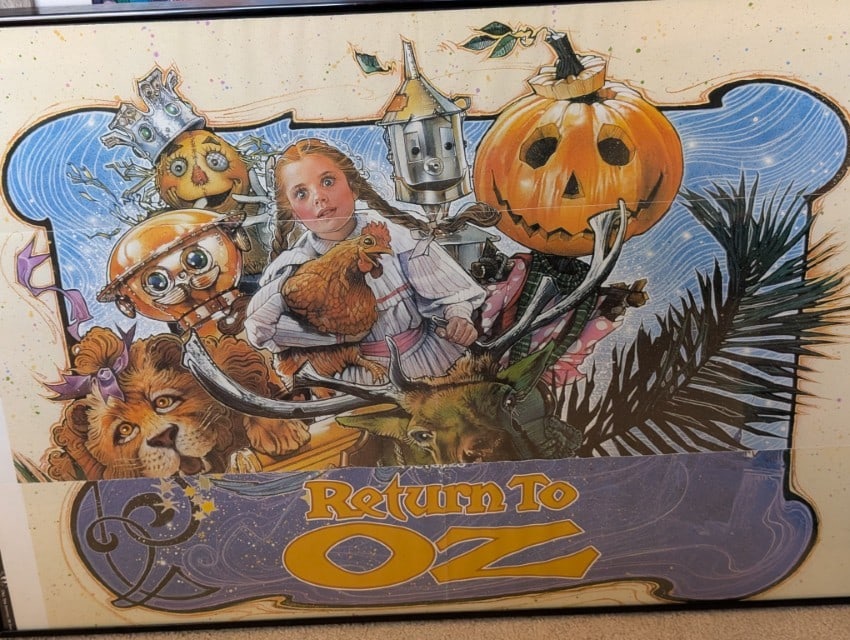 Return to Oz Poster: (Metal Framed)