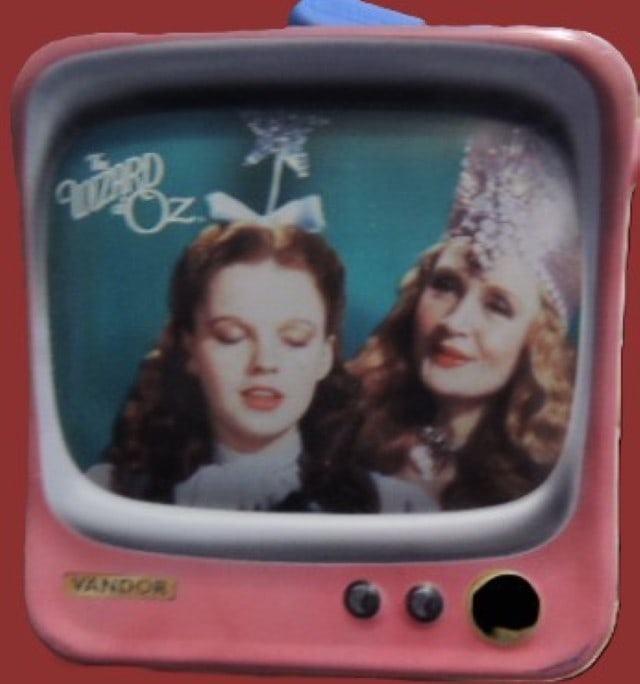 Vandor Wizard of Oz Pink Retro Television Tin Bank (1 of 3)
