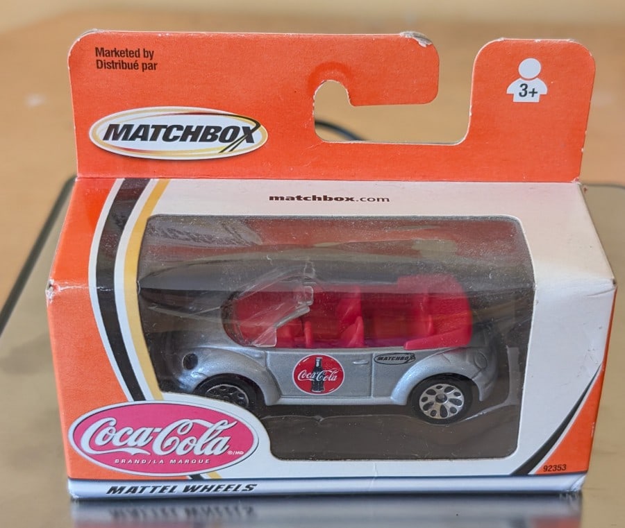 Matchbox Coca Cola VW Volkswagen Beetle (1 of 5)