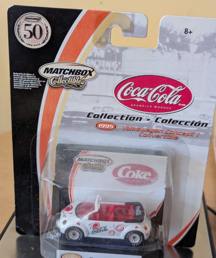 1995 - Matchbox Coca Cola VW Beetle (1 of 3)