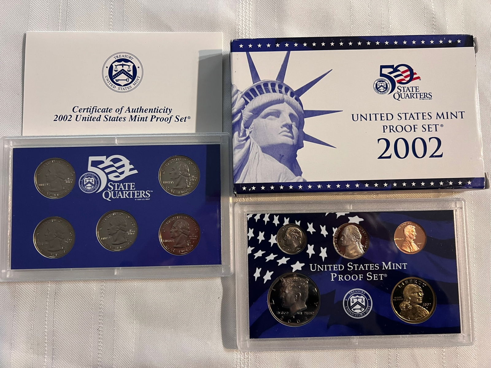 2002S Proof Set, 10 Coins PR (1 of 2)