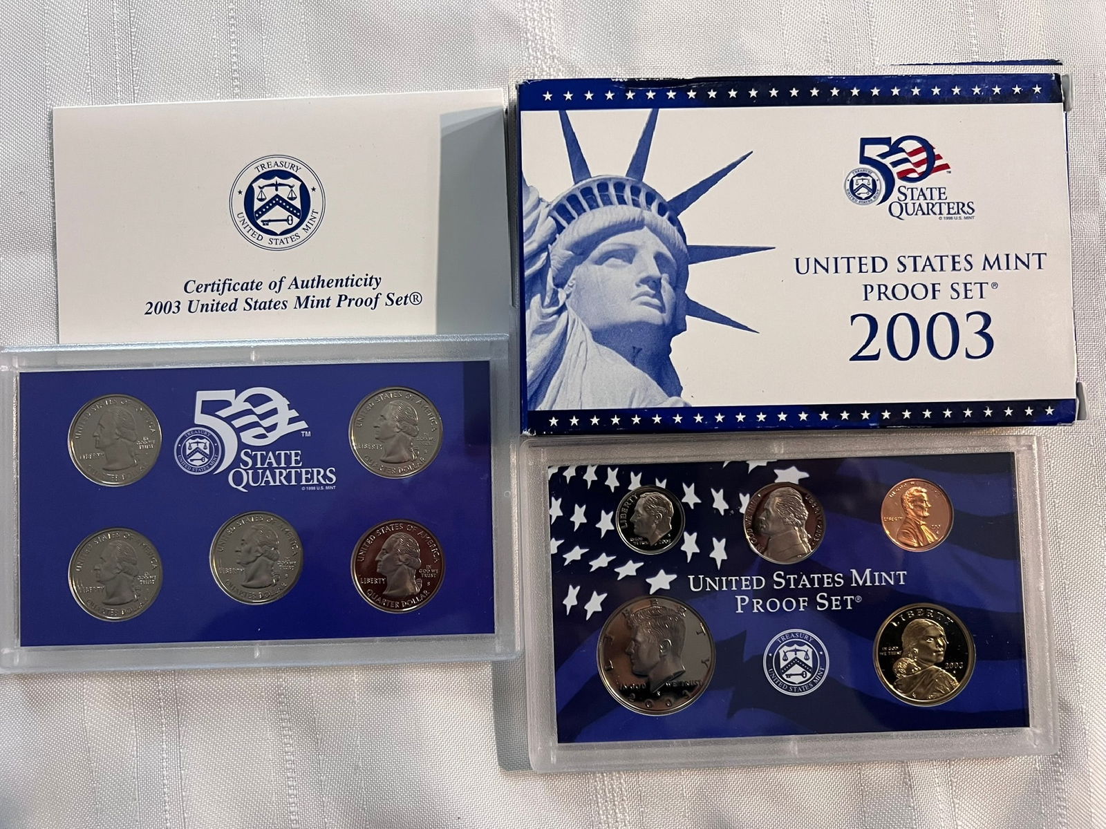 2003S Proof Set, 10 Coins PR (1 of 2)