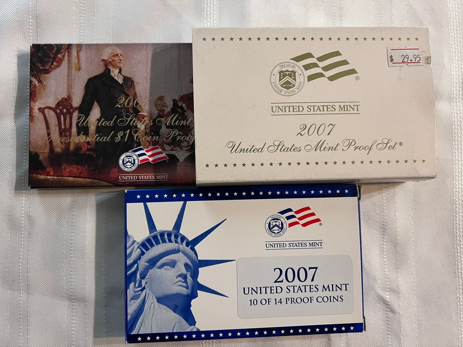 2007S Proof Set, 14 Coins PR (1 of 2)