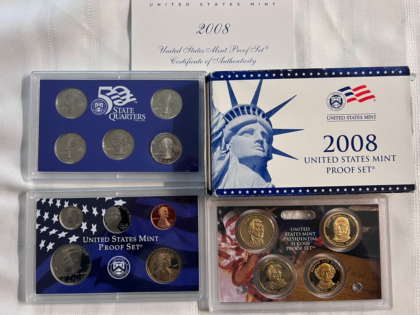 2008S Proof Set, 14 Coins PR (1 of 2)