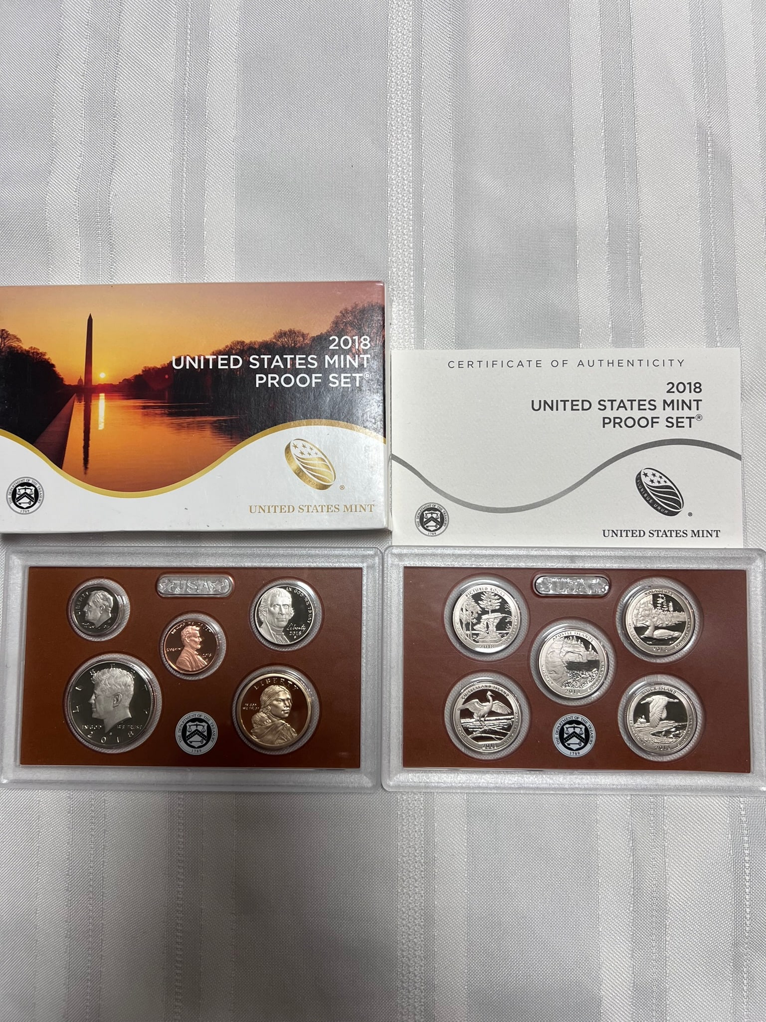 2018 S Proof Set, 10 Coins PR (1 of 2)