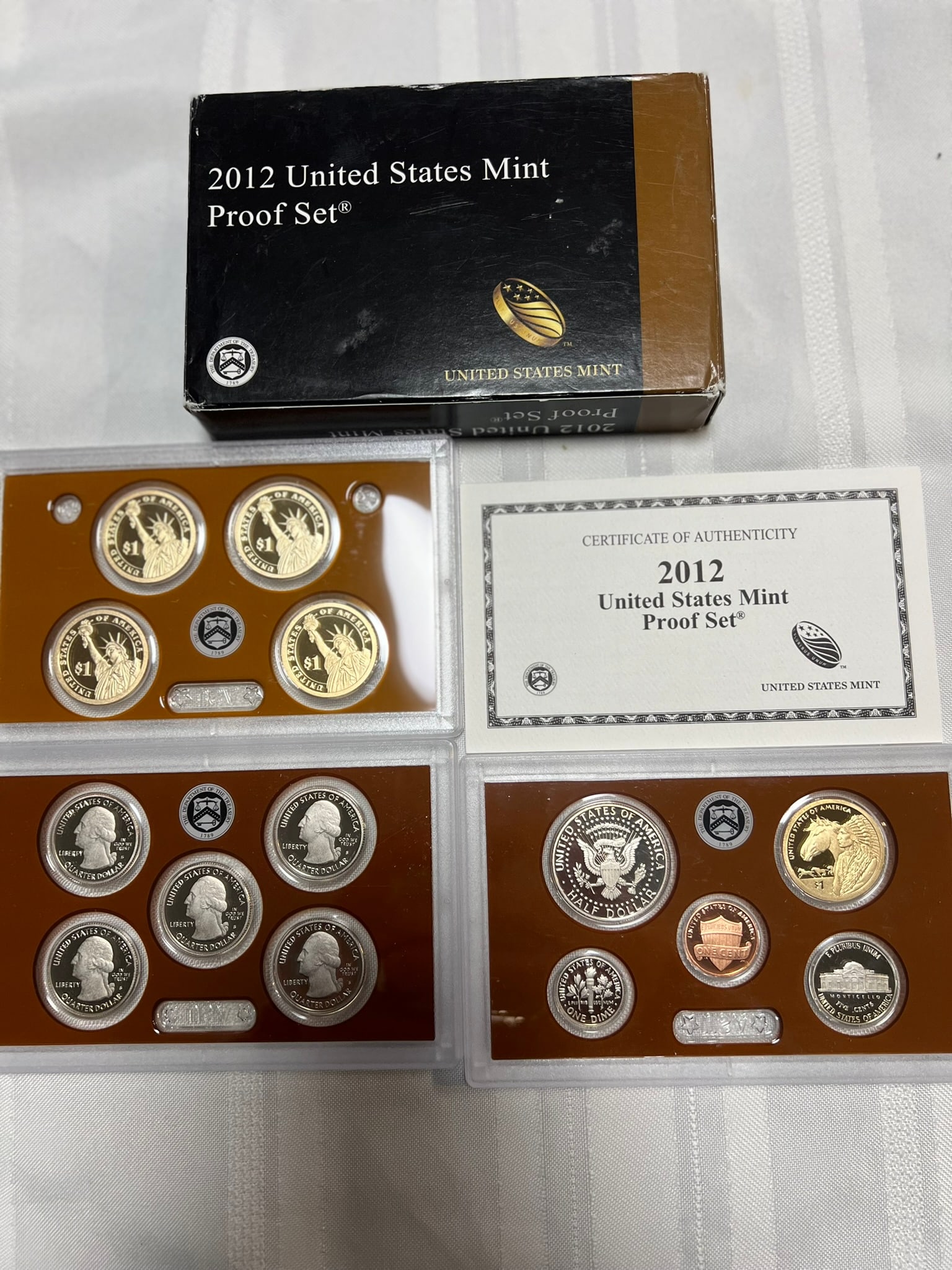 2012 S Proof Set, 14 Coins PR - 2