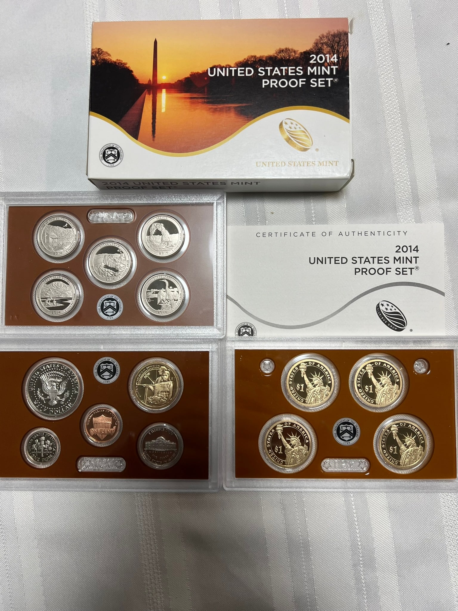 2014 S Proof Set, 14 Coins PR - 2