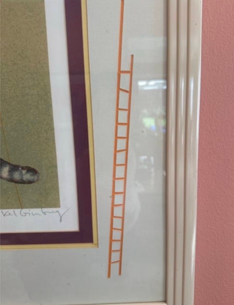 Large Cat Serigraph - 4