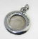 325: David Yurman Silver Moonquartz Diamond Pendant - 3