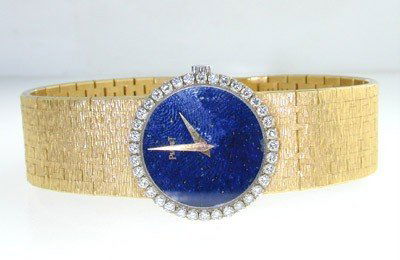 Piaget 18K Yellow Gold, Diamond Watch: Piaget 18K Yellow Gold, Diamond Watch The total watch's weight is 60.9 grams. The total weight of diamond: 1.08 cts. I color. SI clarity The measurements of watch head is 23 x 23 mm and 4 mm thick. Th