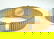 273: Juvenia 18K Yellow Gold, Diamond Watch. - 3