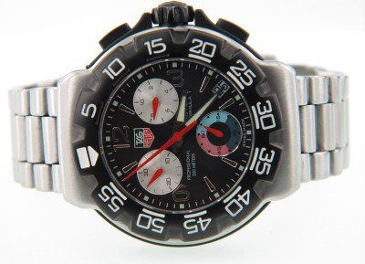 Tag Heuer DateJust Stainless Steel Professional Wa: Brand New Tag Heuer DateJust Stainless Steel Chronograph Professional Watch. The total watch's weight is 126.7 grams. The size of watch head: 38 x 38 mm and 7 mm thick The length of the watch is 7.25"