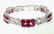 492: Platinum Burma Ruby & Diamond Bracelet