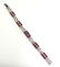 492: Platinum Burma Ruby & Diamond Bracelet - 4