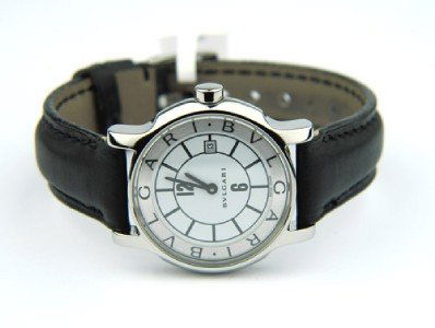 Bvlgari Stainless Steel watch: Bvlgari Stainless Steel watch .The total watch's weight is 25.1 grams.The measurements of watch head is 25 x 25 mm and 5 mm thick.The length of watch: 5.75".water Resistant.swiss madeOriginal Bvlgari