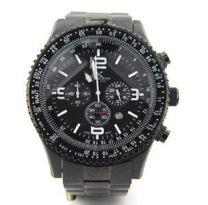 Adee Kaye Stainless Steel Chronograph Mens Watch: Adee Kaye Stainless Steel, Chronograqph Men's Watch With Box.The total watch's weight is 220.9 grams.The measurements of the watch head is 48 mm in diameter and 10 mm in thick.The length of watch: 8.5