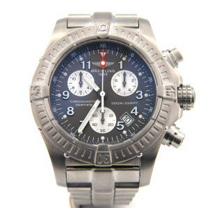Breitling Chronograph Mens Wristwatch: Brand New Breitling Chronograph Mens Wristwatch The total watch's weight is 154.2 grams. The measurements of watch head is 41 x 45 mm and 15 mm thick. The length of watch: 8" Case Type: Stainless stee