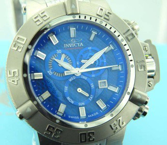 Invicta Subaqua Stainless Steel Chronograph Watch: Invicta Subaqua Noma III Stainless Steel, Date Just, Chronograph, Watch with Box.The total watch's weight is 287.3 grams.The measurements of the watch head is 50 mm in diameter and 16 mm in thick. Cha