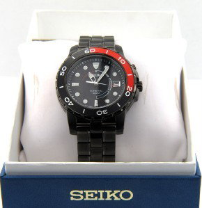 Seiko Stainless Steel Skeleton Watch: Seiko Stainless Steel Skeleton Watch The total watch's weight is 157.4 grams. The measurements of the watch head is 29 x 39 mm in diameter and 9 mm in thick. The length of watch: 8.25" Chain is 18 mm 