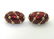 326: Schlumberger Tiffany & Co 18K Gold Enamel Earrings - 3