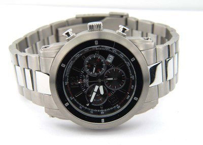 Invicta Tachymeter Stainless Steel Chronograph Wat: Invicta Tachymeter Stainless Steel Chronograph Watch The total watch's weight is 166.6 grams. The measurements of the watch head is 43 mm in diameter and 10 mm in thick. The length of watch: 9" Chain