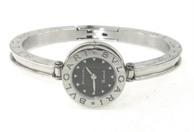Bvlgari B.zero1 Stainless Steel Bangle Watch: Bvlgari B.zero1 Stainless Steel Bangle Watch The total watch's weight is 45.8 grams The measurements of watch head is 21 x 21 mm and 7 mm thick The measurement of inside bangle watch: 50 x 41 mm swiss