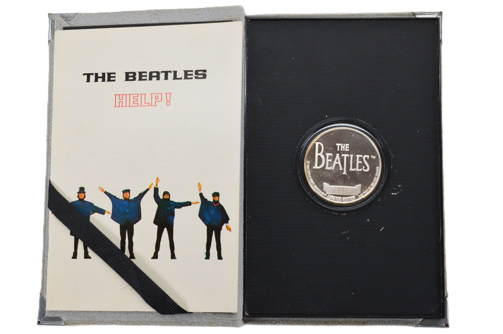Beatles 1990 HELP! Limited Edition Silver Coin Collectable (1 of 7)