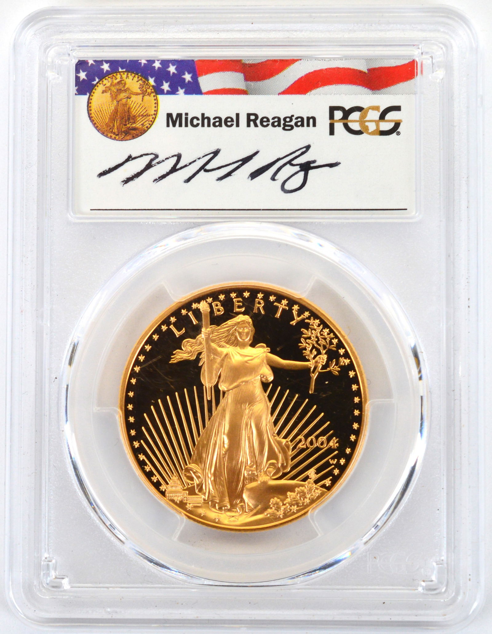 2004-W $50 Gold Eagle Regan Legacy Series PR69DCAM (1 of 3)