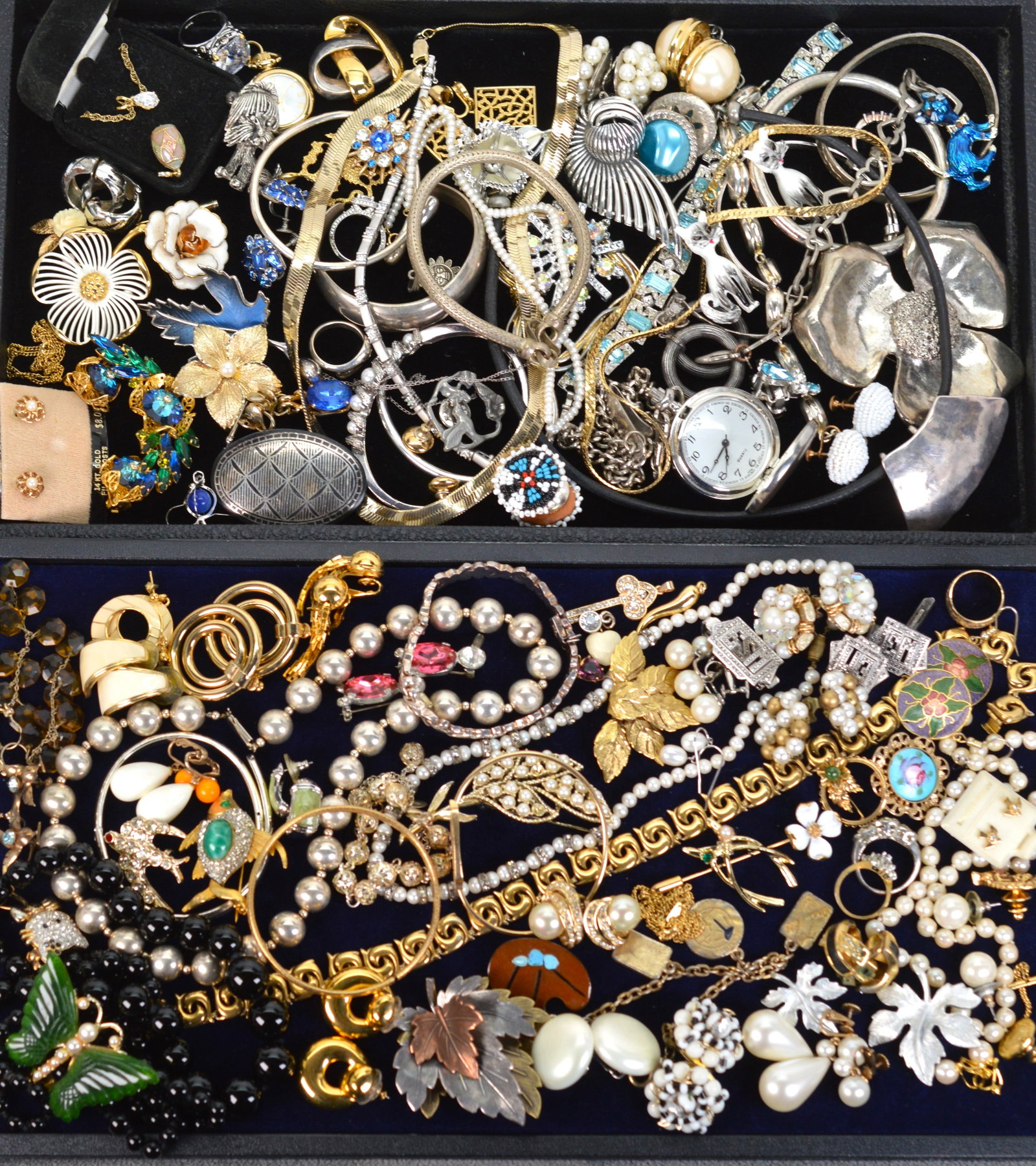 Costume Jewelry Lot New Used Vintage Contemporary 4 Pounds (1 of 6)