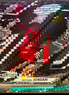 Michael Jordan Patch Card: Item: Michael Jordan Custom Patch Card – 1 of 1 – NBA Jam Session StyleThis is a rare and visually impactful custom patch card featuring the legendary Michael Jordan in his prime with the Chicago